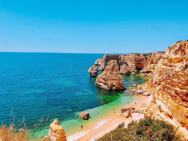 Algarve, Portugal - the beauty of Portuguese Cliffs