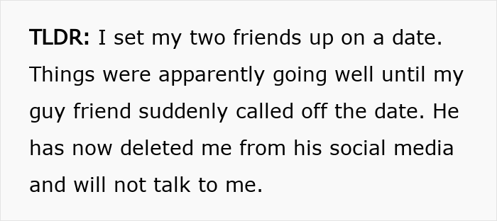 Woman sets up widow and single mom for a date, but the guy cuts it short hiding a horrible reason behind it. Woman sets up widow and single mom for a date, but the guy cuts it short hiding a horrible reason behind it.