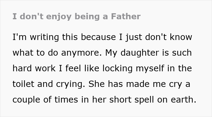 Dad Admits He Does Not Enjoy Fatherhood And The Internet Helps Him Turn Everything Around Dad Admits He Does Not Enjoy Fatherhood And The Internet Helps Him Turn Everything Around