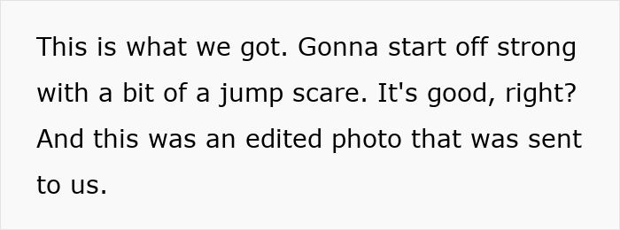 Woman considers recreating wedding photos due to original pictures looking bad and needing improvement. Woman considers recreating wedding photos due to original pictures looking bad and needing improvement.