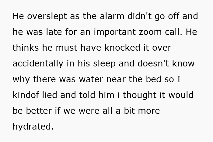Woman trying to teach her boyfriend empathy accidentally damages his phone during a conversation about an alarm and hydration. Woman trying to teach her boyfriend empathy accidentally damages his phone during a conversation about an alarm and hydration.