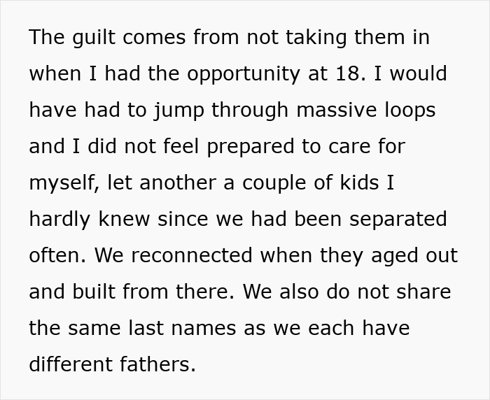 Text explaining a woman’s guilt and family reconnection, highlighting her secret ownership of the house discovered by roommates and sisters. Text explaining a woman’s guilt and family reconnection, highlighting her secret ownership of the house discovered by roommates and sisters.