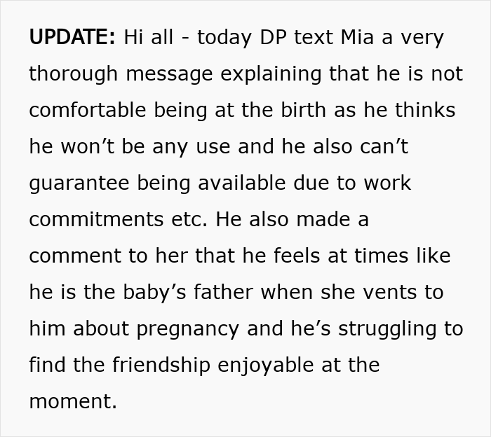 Man Weirded Out By Pregnant Friend Who Treats Him Like The Father And Wants Him At The Delivery Man Weirded Out By Pregnant Friend Who Treats Him Like The Father And Wants Him At The Delivery