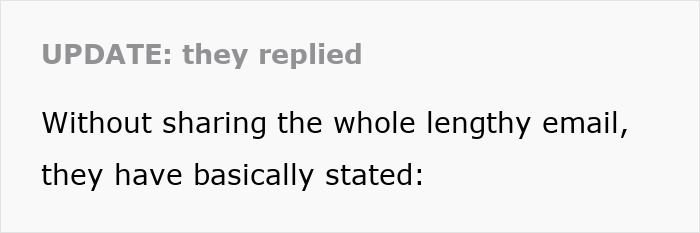 Text about a woman with 15 years of experience receiving a rejection email that raises questions.