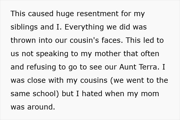 Mom throws a fit over daughter changing her name, causing family resentment and leading to no contact between them.