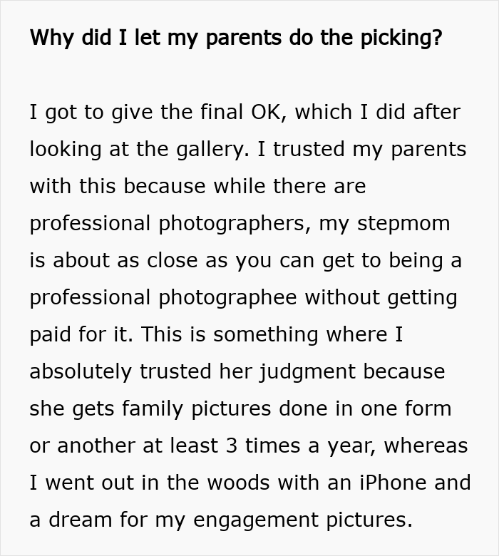 Bride criticizing $3K wedding photographer, claiming her dog with a GoPro would have taken better wedding photos. Bride criticizing $3K wedding photographer, claiming her dog with a GoPro would have taken better wedding photos.