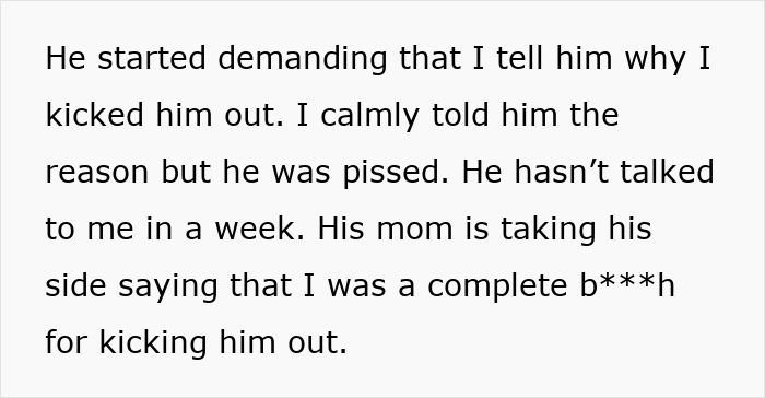 Text excerpt about man furious after wife removes him from delivery room for inappropriate prank causing family conflict.
