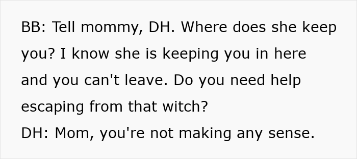 Text of MIL trying to manipulate DH to evict DIL from her own house. Text of MIL trying to manipulate DH to evict DIL from her own house.