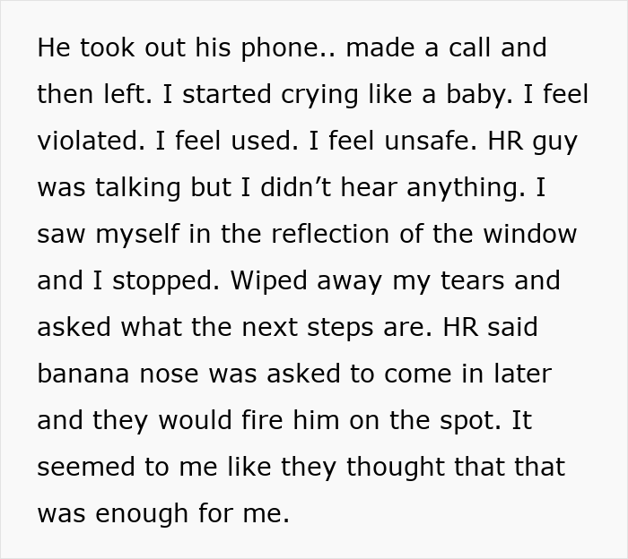 Coworker rejected, ends job doing disgusting things in her office, an account of the aftermath. Coworker rejected, ends job doing disgusting things in her office, an account of the aftermath.