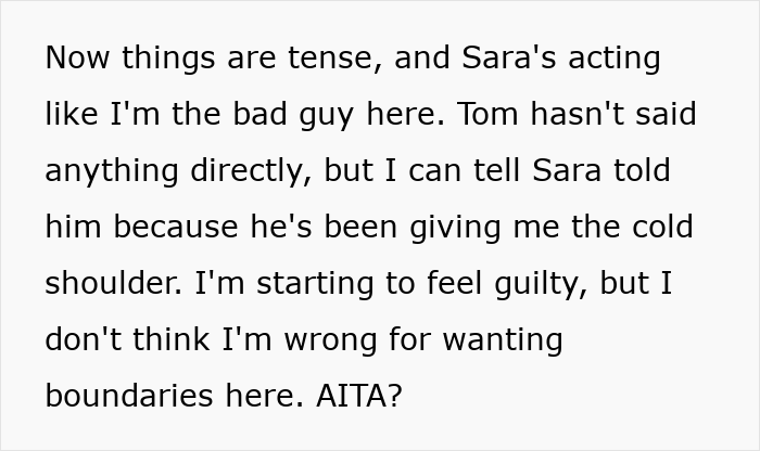 Roommate conflict over sharing homemade meals with boyfriend creates tension and accusations of being stingy. Roommate conflict over sharing homemade meals with boyfriend creates tension and accusations of being stingy.