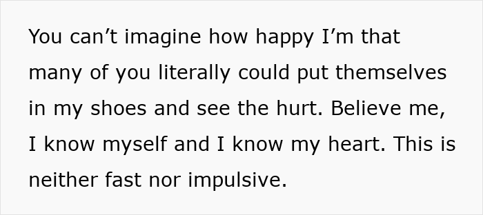 Text on a plain white background about a man admitting he found his wife repulsive on their first date and is surprised by her hurt. Text on a plain white background about a man admitting he found his wife repulsive on their first date and is surprised by her hurt.