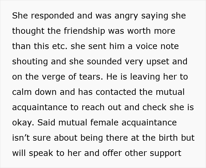 Man Weirded Out By Pregnant Friend Who Treats Him Like The Father And Wants Him At The Delivery Man Weirded Out By Pregnant Friend Who Treats Him Like The Father And Wants Him At The Delivery