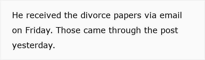 A wife at her wits' end sent divorce papers after years of marriage to her husband. A wife at her wits' end sent divorce papers after years of marriage to her husband.