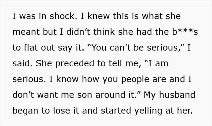Wretched MIL Won't Stop Being Racist Towards DIL, Then Cries Foul As Whole Family Ditches Her Wretched MIL Won't Stop Being Racist Towards DIL, Then Cries Foul As Whole Family Ditches Her