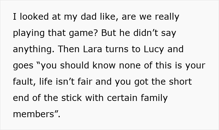 Text message conversation showing a woman explaining the reason her grandparents don’t see her, related to dad’s affair baby. Text message conversation showing a woman explaining the reason her grandparents don’t see her, related to dad’s affair baby.