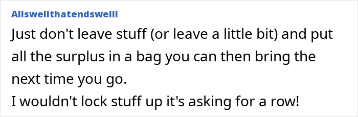 Woman looking frustrated in kitchen, considering locking up food after annoying cheap in-laws keep taking it. Woman looking frustrated in kitchen, considering locking up food after annoying cheap in-laws keep taking it.