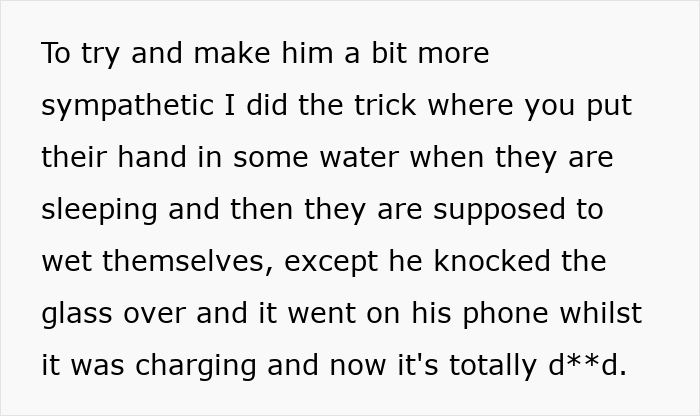 Woman tries to teach her boyfriend empathy by a prank, accidentally damaging his phone while it was charging. Woman tries to teach her boyfriend empathy by a prank, accidentally damaging his phone while it was charging.