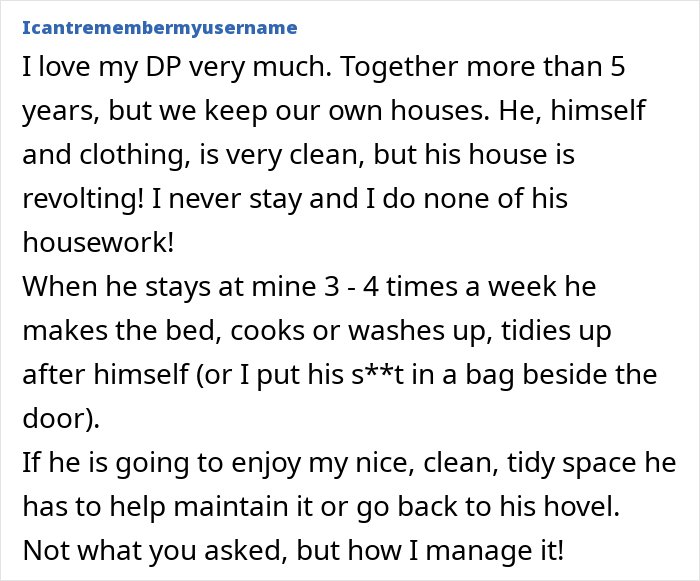 Woman thinks she’s met a perfect man until she visits his home and discovers a messy, unpleasant living space. Woman thinks she’s met a perfect man until she visits his home and discovers a messy, unpleasant living space.