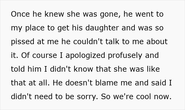 Text excerpt describing tension between a woman, her daughter, and a guy after a date situation involving a single mom. Text excerpt describing tension between a woman, her daughter, and a guy after a date situation involving a single mom.