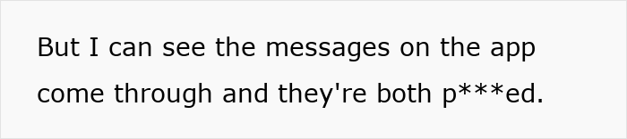 A screenshot of text about the delulu mom and her husband being mad about not getting help from SIL. A screenshot of text about the delulu mom and her husband being mad about not getting help from SIL.