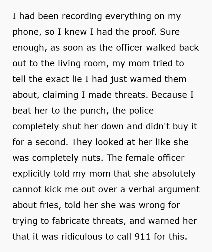 Police blacklist a narcissist mom after her 19YO daughter provides proof of false accusations. Police blacklist a narcissist mom after her 19YO daughter provides proof of false accusations.