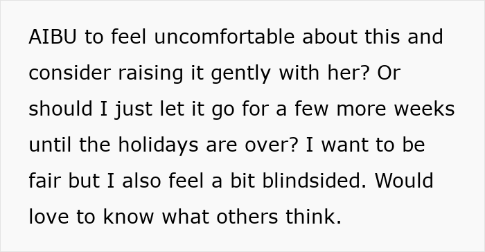 Person upset cleaner brings her 10-year-old to work without asking, causing discomfort and concern in the workplace.