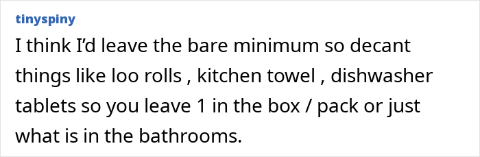 Woman frustrated with cheap in-laws considers locking up food and household essentials to prevent misuse. Woman frustrated with cheap in-laws considers locking up food and household essentials to prevent misuse.