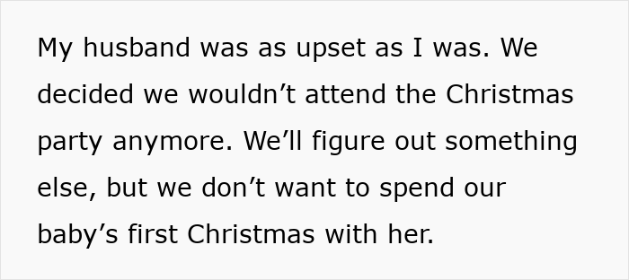 Text excerpt about a step-grandma losing babysitting privileges after sneaking baby to Santa during Christmas party. Text excerpt about a step-grandma losing babysitting privileges after sneaking baby to Santa during Christmas party.