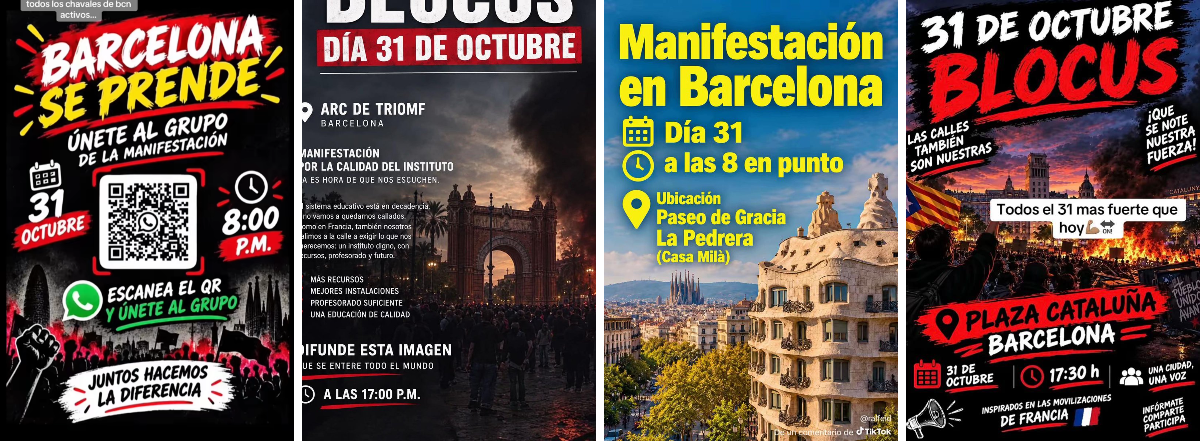 EMEUTES BARCELONE