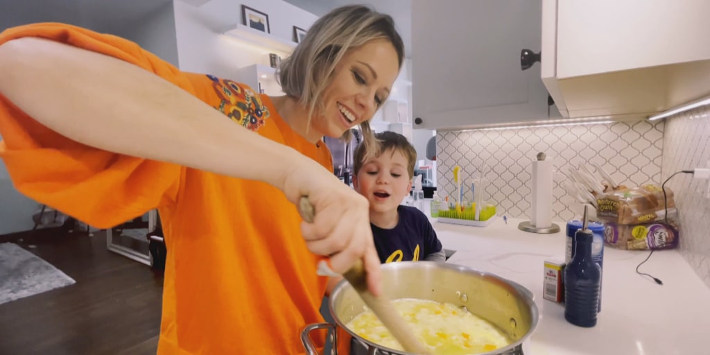 Dylan Dreyer makes this orzo with 'hidden' veggie sauce when her kids are sick