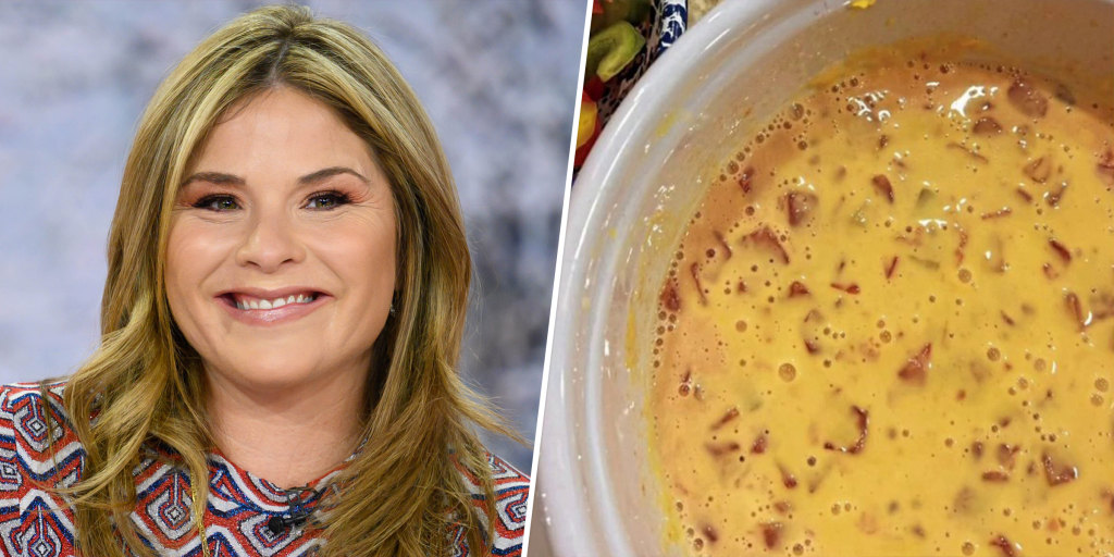 Hoda and Jenna serve Kelly Clarkson a tub of Jenna's famous queso. Get the recipe Hoda and Jenna serve Kelly Clarkson a tub of Jenna's famous queso. Get the recipe