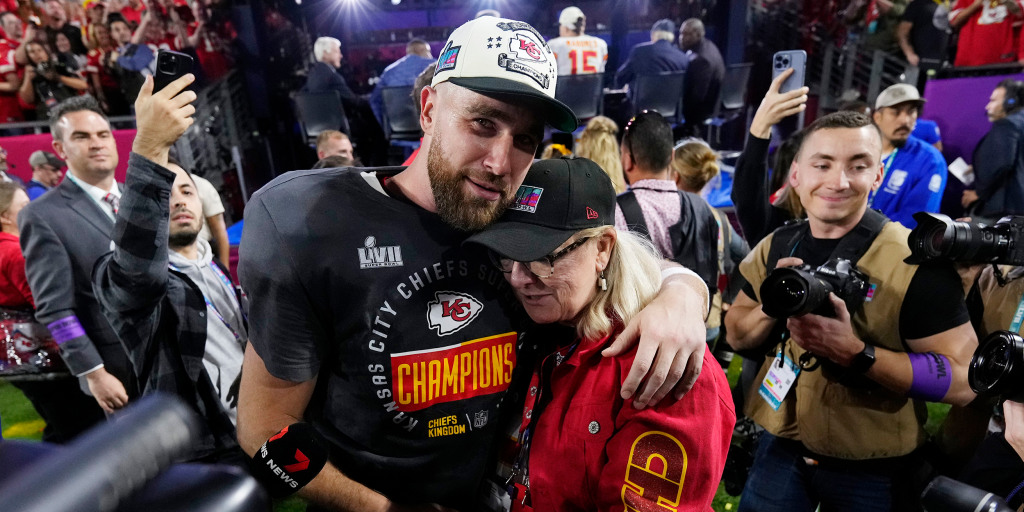 A guide to Donna and Ed Kelce's relationship, and their moments with Taylor Swift