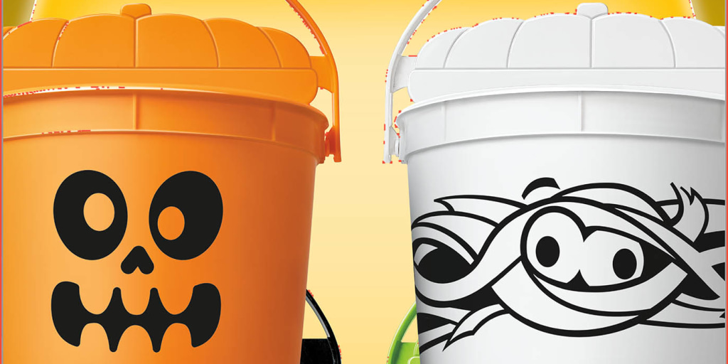 McDonald's Boo Buckets are back this Halloween with a new color