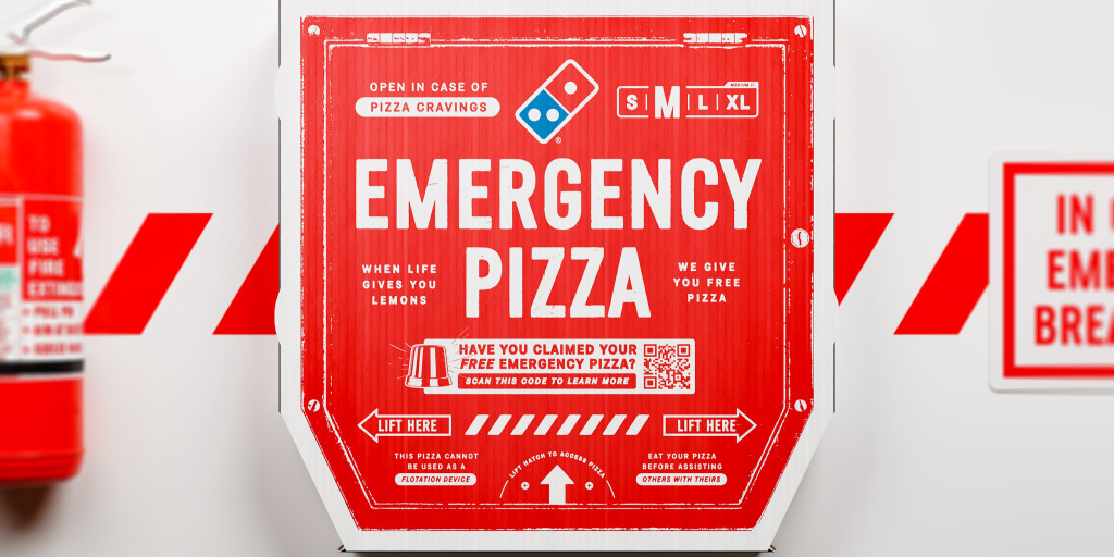 Domino's is giving away free 'emergency' pizza. Here's how to get it Domino's is giving away free 'emergency' pizza. Here's how to get it
