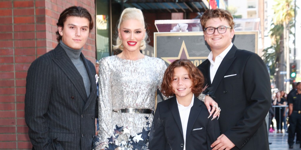 Gwen Stefani delivers message to her kids at Walk of Fame ceremony: 'You are my biggest blessings'