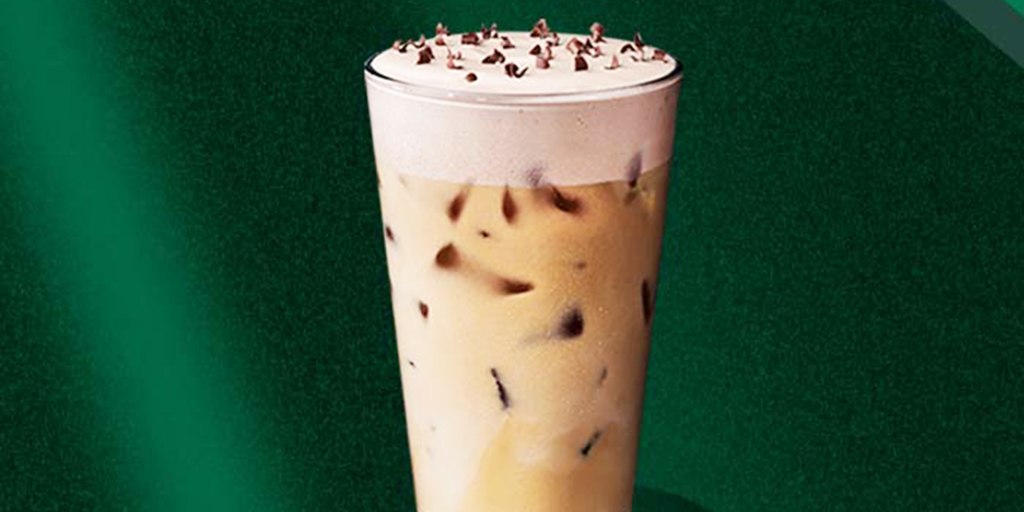 Starbucks just dropped a minty new holiday drink — and you can get it for half off today