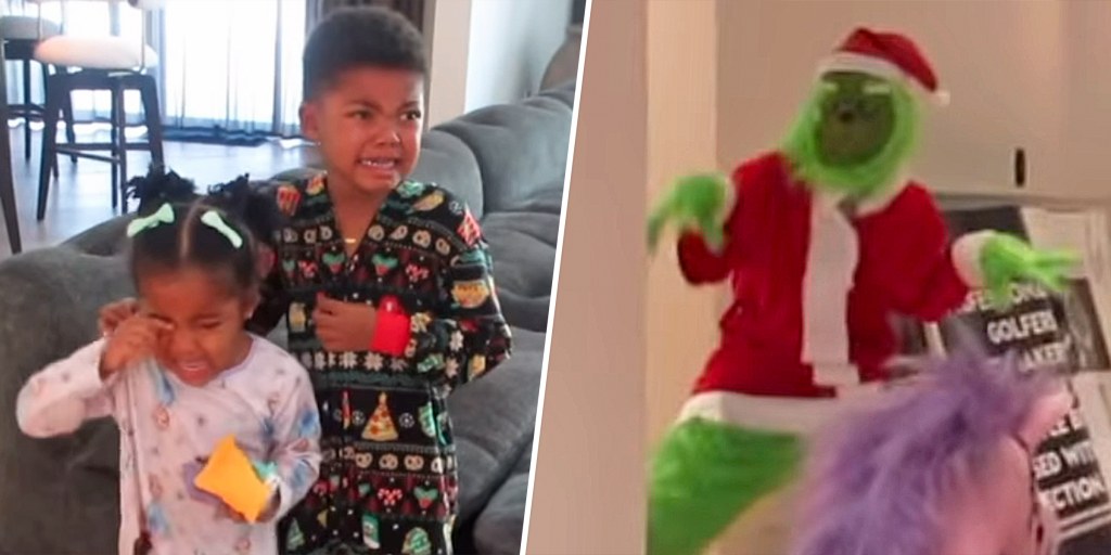 Kevin Hart explains the hilarious viral Christmas prank that terrified his 2 younger kids Kevin Hart explains the hilarious viral Christmas prank that terrified his 2 younger kids