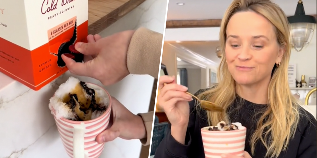 Reese Witherspoon responds to critics of viral snow treat: 'You only live once!'