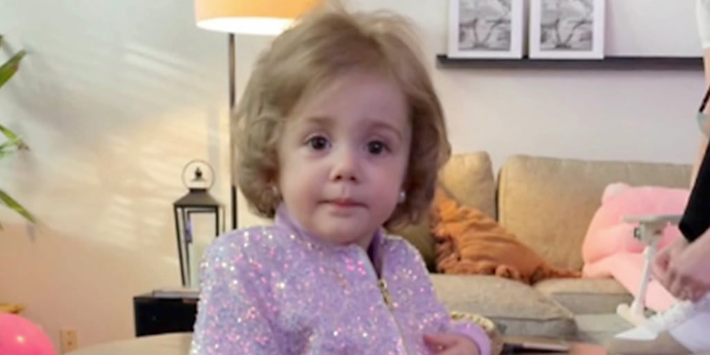 Toddler's 'Golden Girls' hairstyle is the best thing on the internet this week Toddler's 'Golden Girls' hairstyle is the best thing on the internet this week