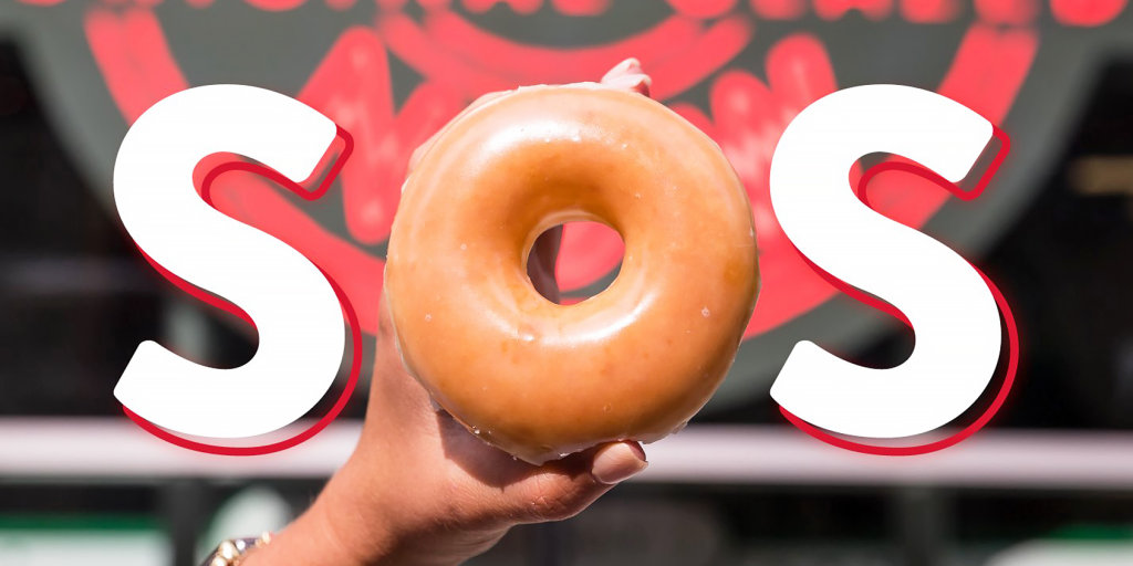 Krispy Kreme offers 'SOS' free doughnut deal amid cellular outage
