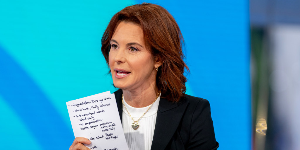 MSNBC's Stephanie Ruhle has a message for dyslexic students: 'Hang on. Life awaits'