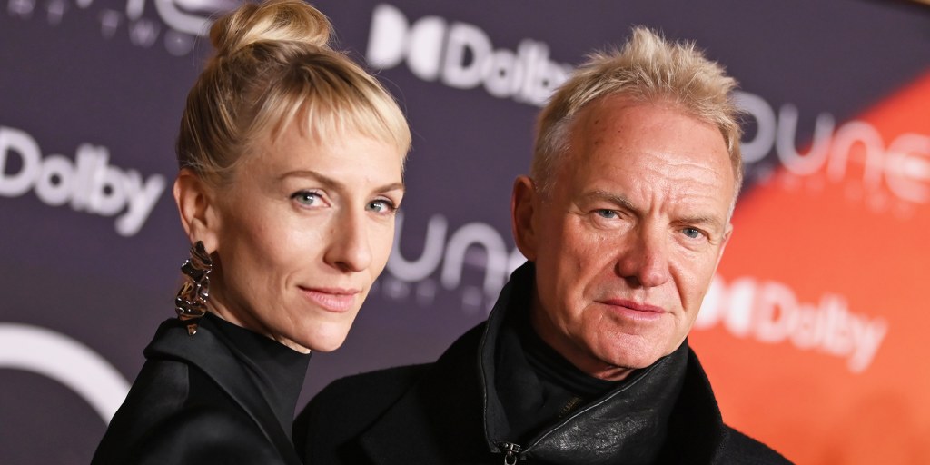 Sting attends 'Dune' premiere with daughter 40 years after appearing in '80s version