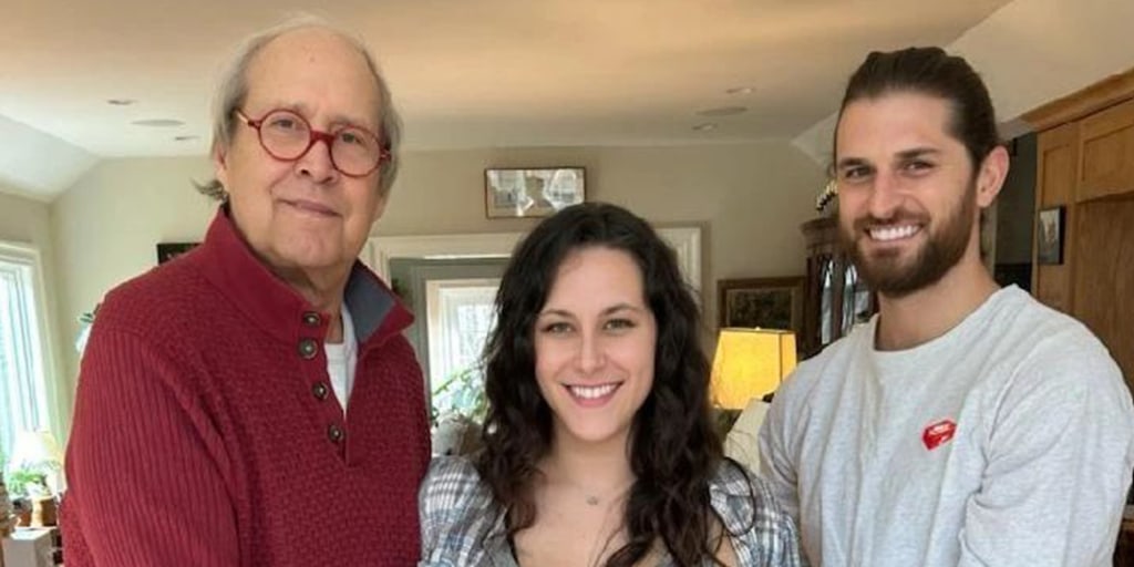 Chevy Chase reveals he’s going to be a grandfather in sweet post 