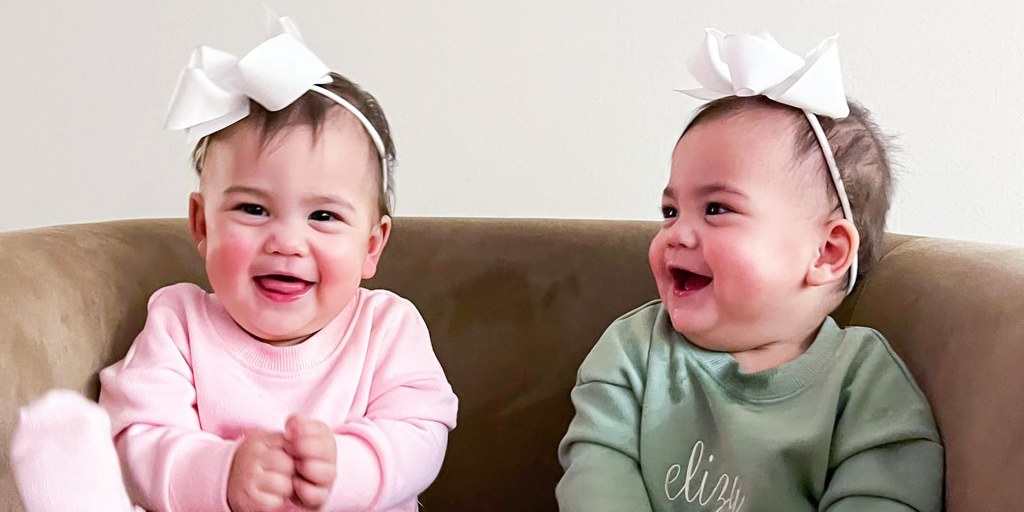 Formerly conjoined twins, Ella and Eliza, are thriving on their 1st birthday