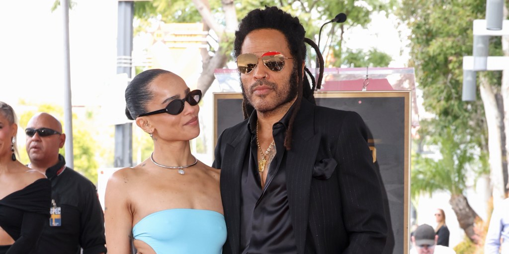 Zoë Kravitz absolutely roasted her dad Lenny Kravitz at his Hollywood Walk of Fame star ceremony Zoë Kravitz absolutely roasted her dad Lenny Kravitz at his Hollywood Walk of Fame star ceremony