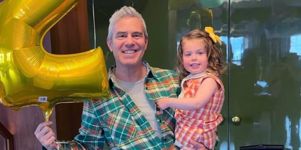 'Andy Cohen shares a peek at daughter Lucy's 2nd birthday — and quotes Hoda Kotb!
