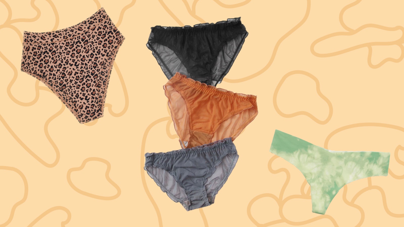 best underwear for women—leopard print panties