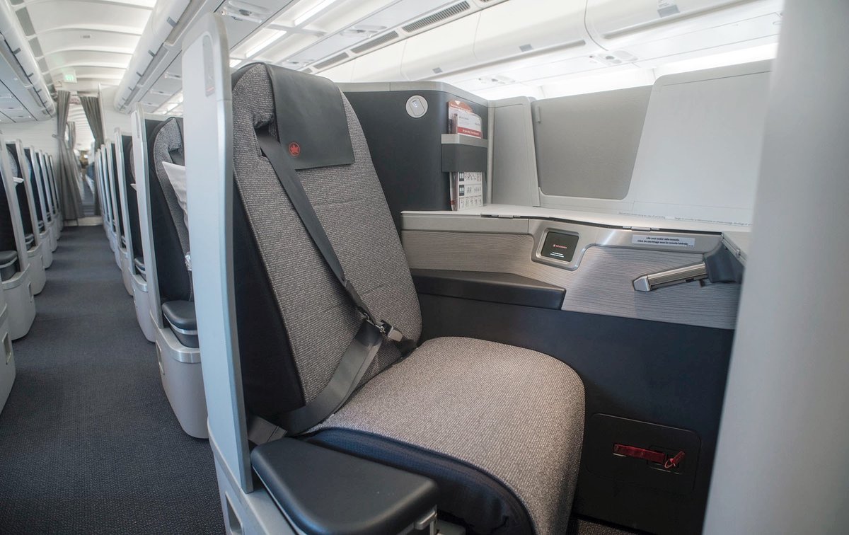 Air Canada’s first A330 with new business class seats enters service
