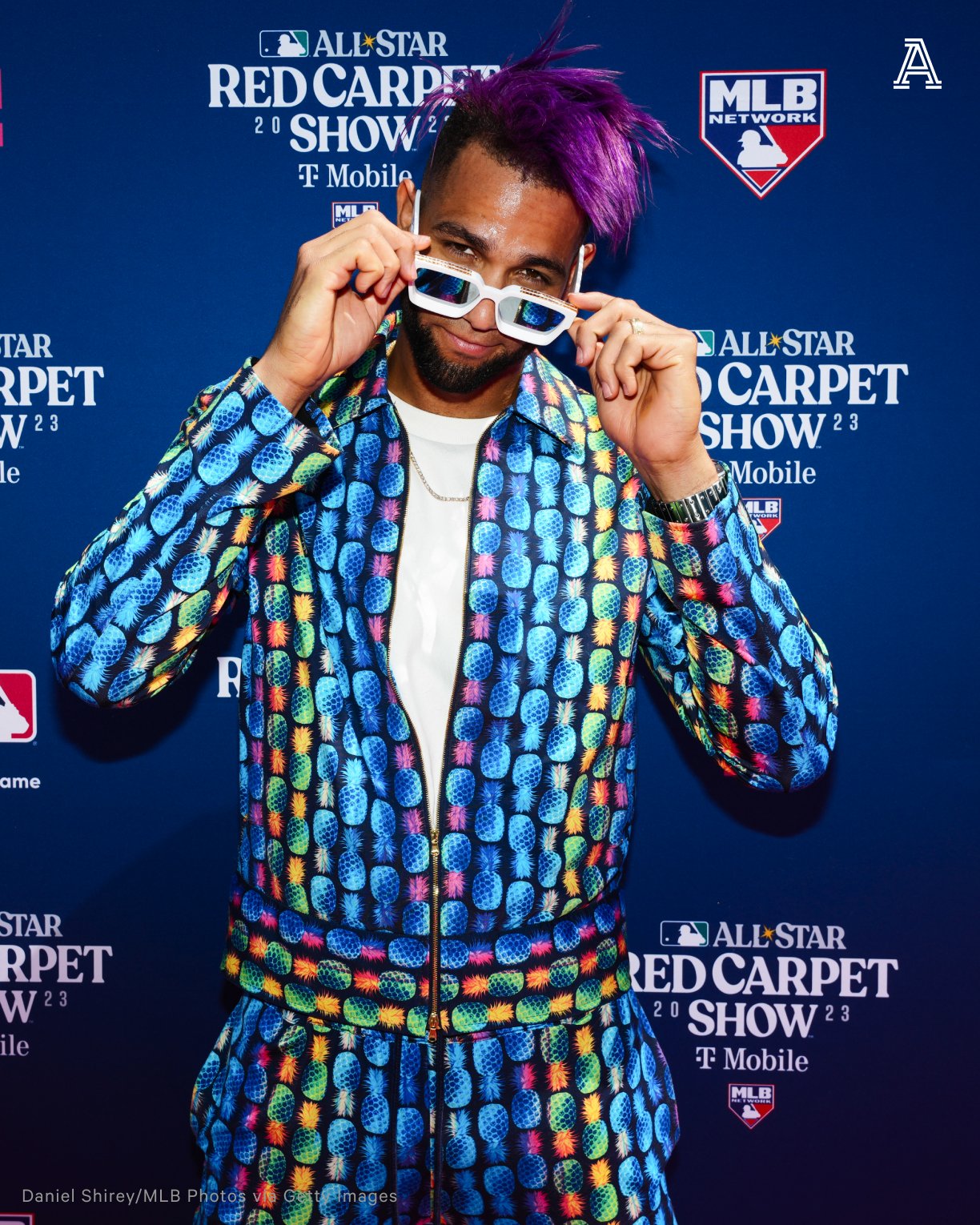 Mookie Betts makes a statement with outfit on All-Star Game red carpet