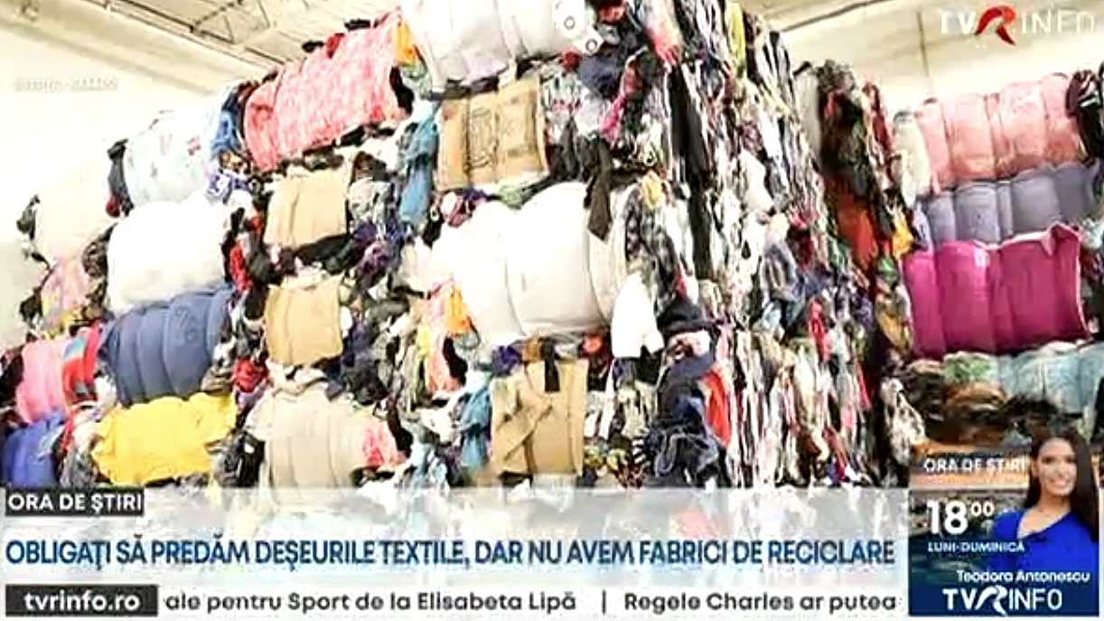 Românii, obligați să predea deșeurile textile, însă nu avem fabrici de reciclare